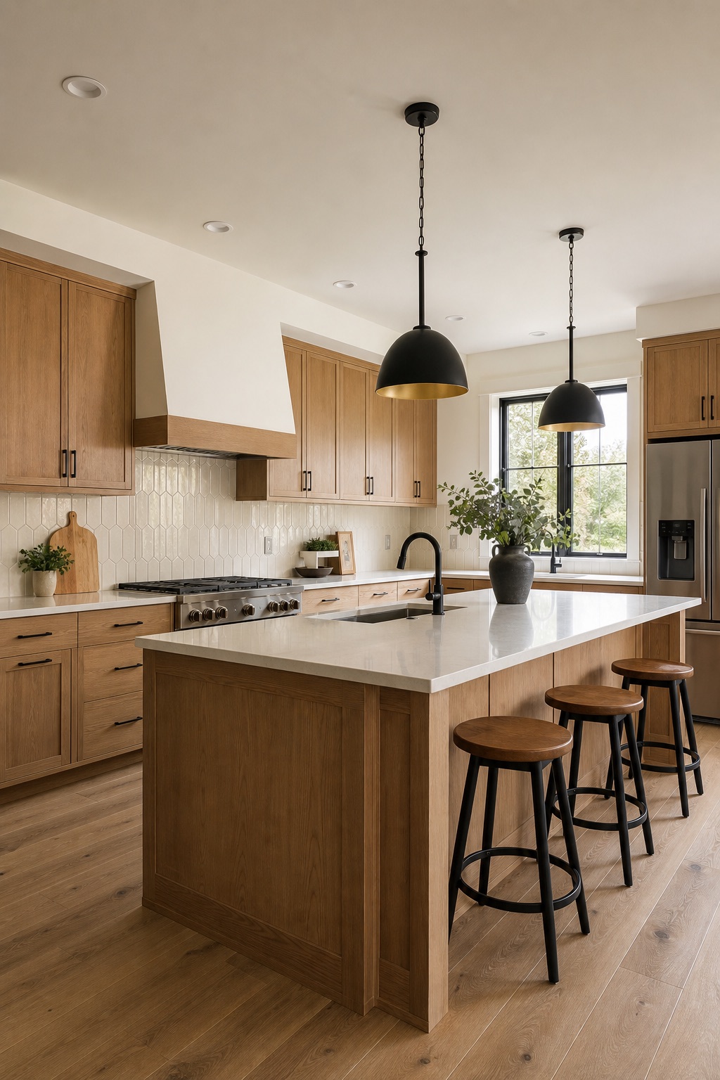 Kitchen and bathroom remodeling finish work in Graham Washington