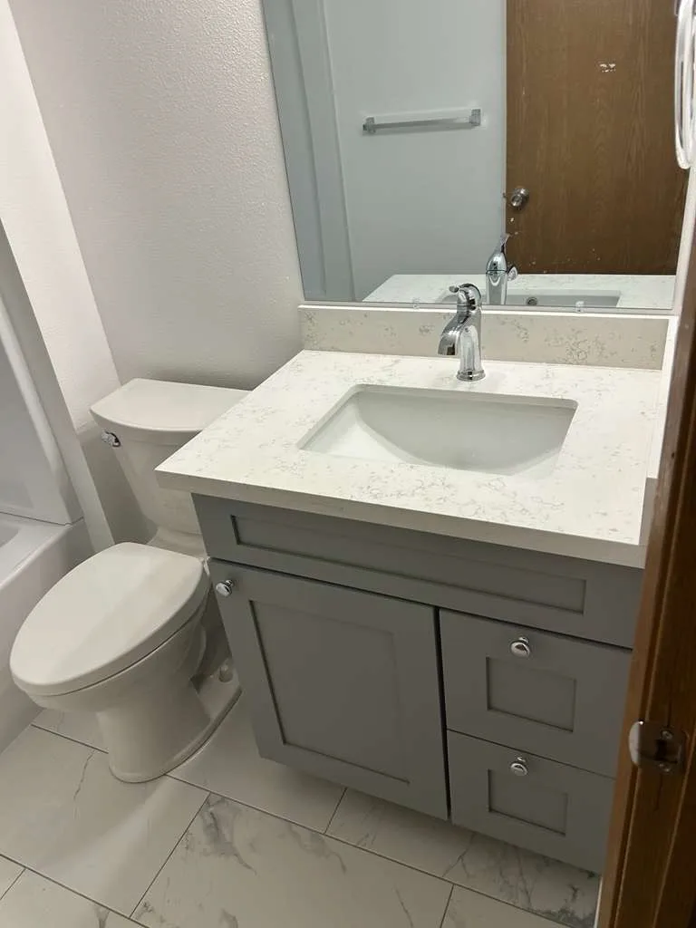 Another bathroom remodel project in Pierce County Washington