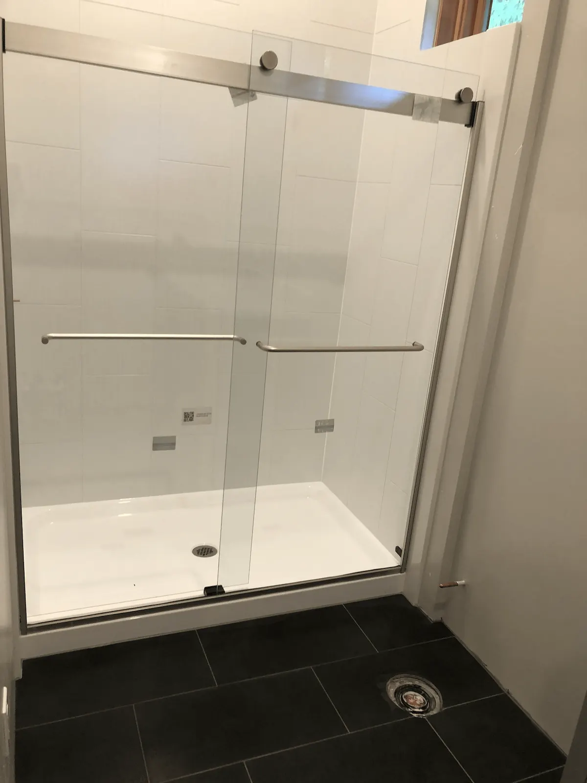Another shower remodel project in Pierce County Washington